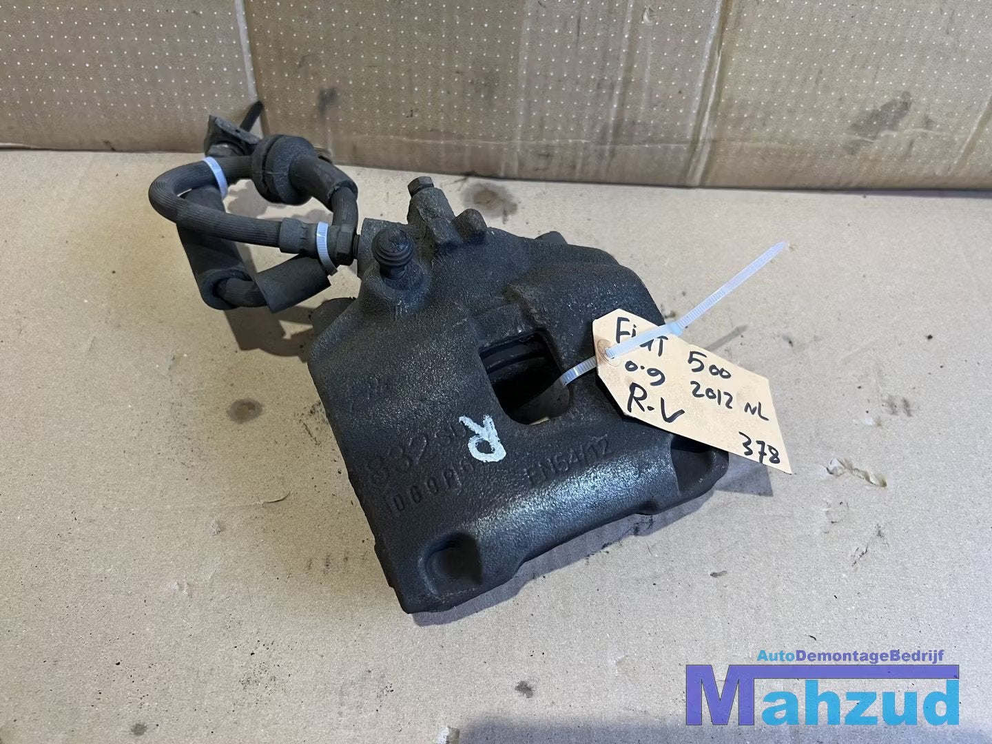 FIAT 500 Rechts voor remklauw remtang 2007+, Gebruikt, Stellantis Europe S.p.A., Info@stellantis.com, Corso Giovanni Agnelli 200
10135  Turin, IT