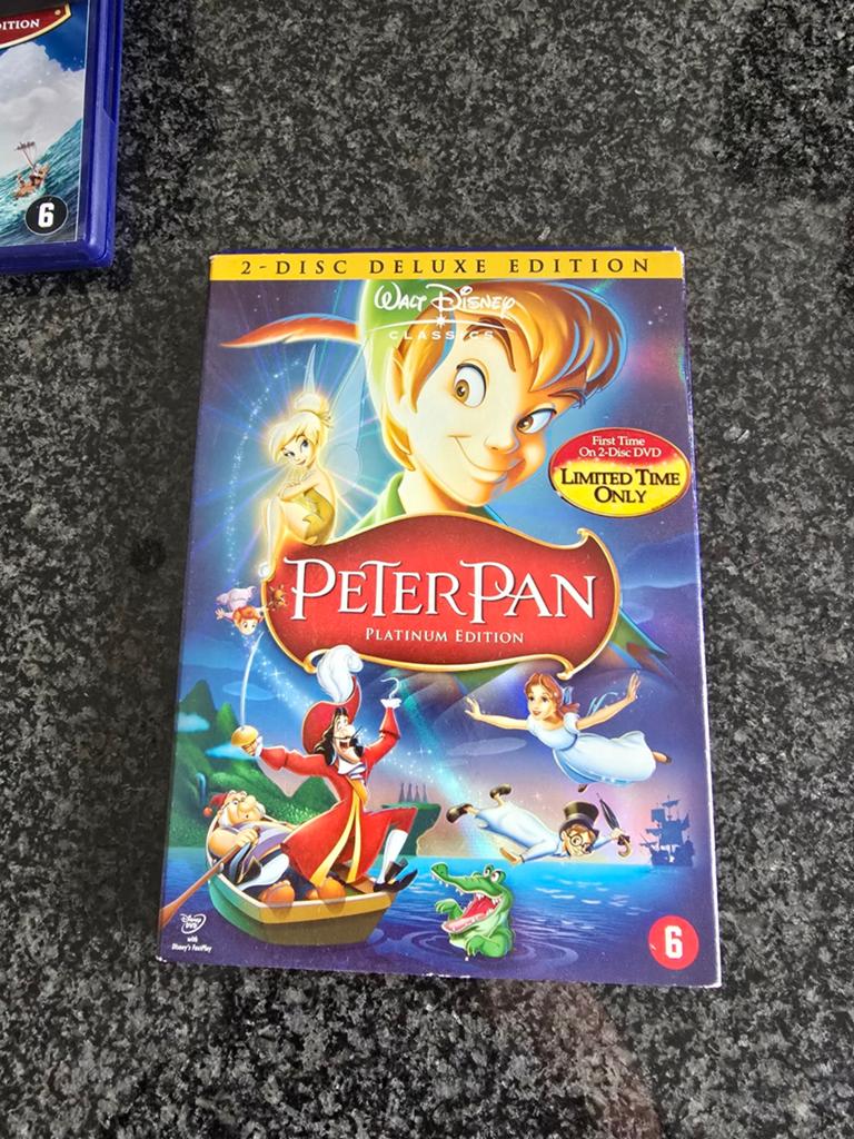 Peter Pan, Ophalen, Tekenfilm