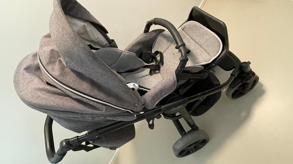 Quax Avenue kinderwagen 3-in-1 (onderstel + 3 opzetstukken), Kinderen en Baby's, Gebruikt, Verstelbare duwstang, Maxi-Cosi, Ophalen