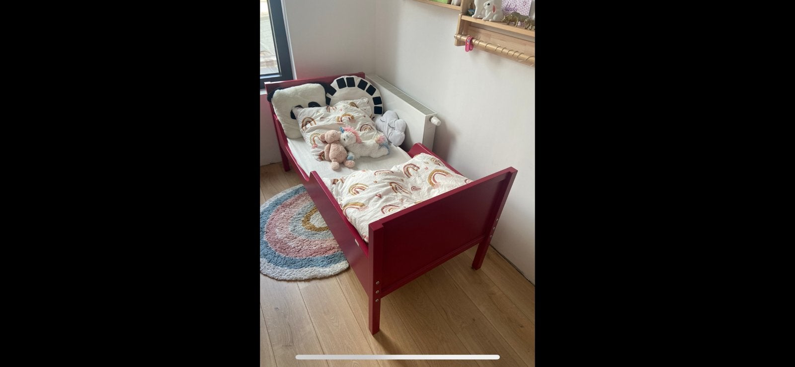 Kinderbed quax, Kinderen en Baby's, Ophalen, Gebruikt, Lattenbodem