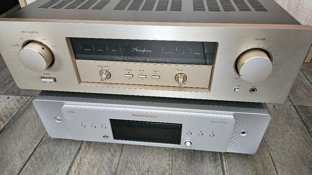 Accuphase E-210, Enlèvement, Comme neuf, Stéréo, 60 à 120 watts