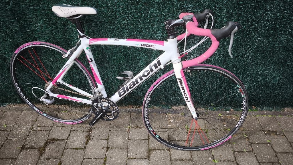 Bianchi Dama nirone 7 maat S dameskoersfiets, Enlèvement, Comme neuf
