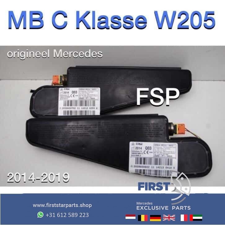 W205 stoelairbag links / rechts Mercedes C Klasse 2014-2019