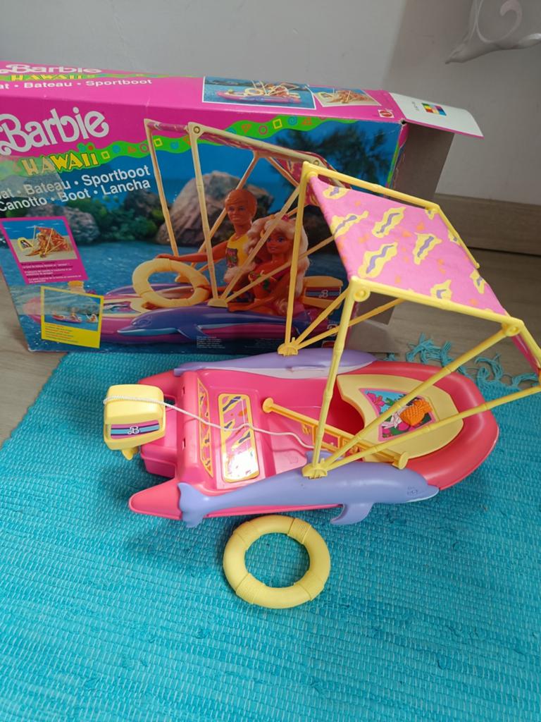 Bateau à pêche Barbie Hawaiian Fun Island Hopper Vintage (19, Enlèvement ou Envoi