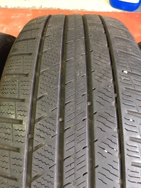 2 all season banden Vredestein 235/55/19 105W 2j oud, Auto-onderdelen, Gebruikt, 235 mm, All Season, Band(en)