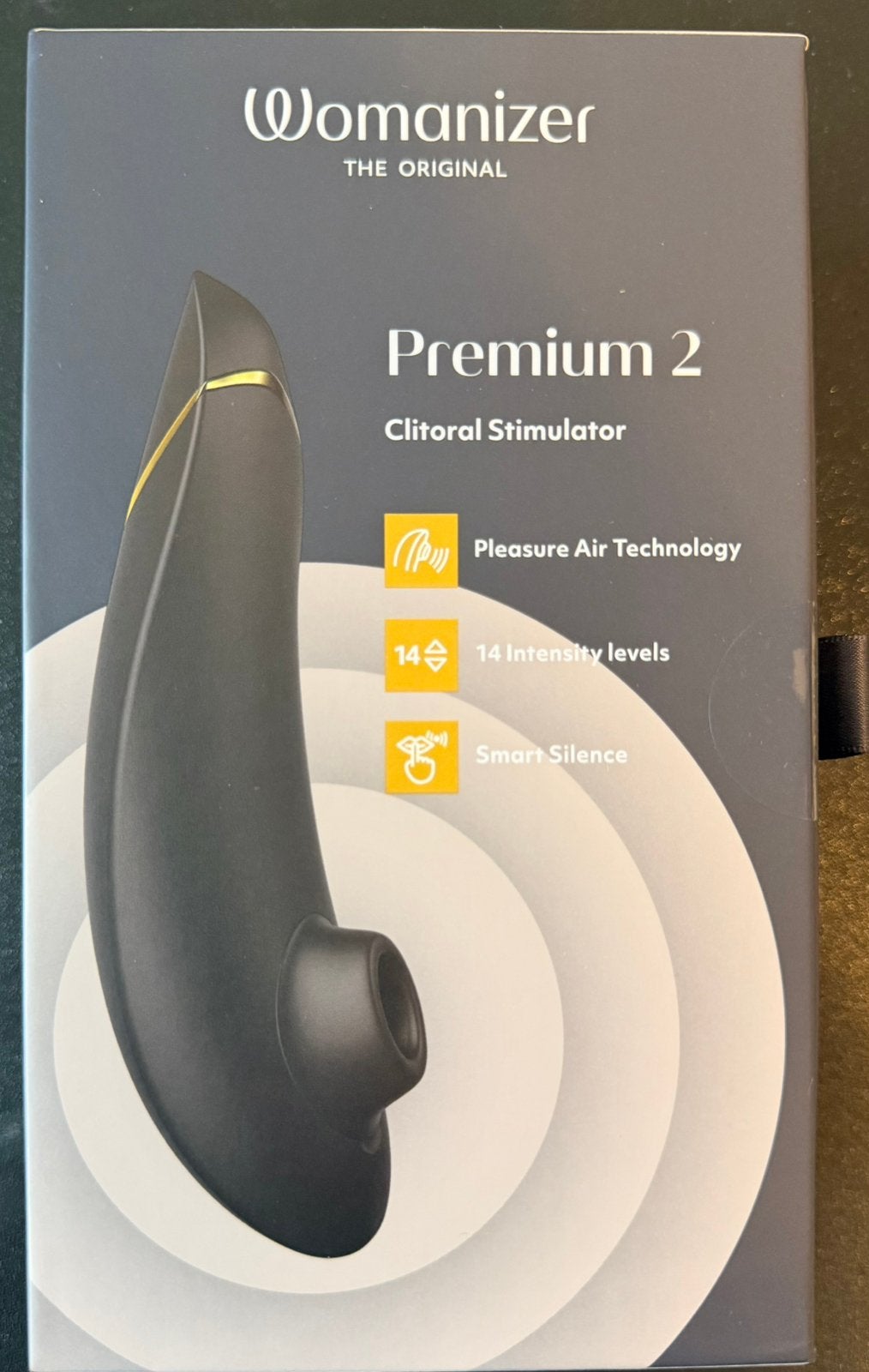 Womanizer Premium 2 Zwart - Nieuw verzegeld - Nooit gebruikt, Ophalen of Verzenden, Nieuw