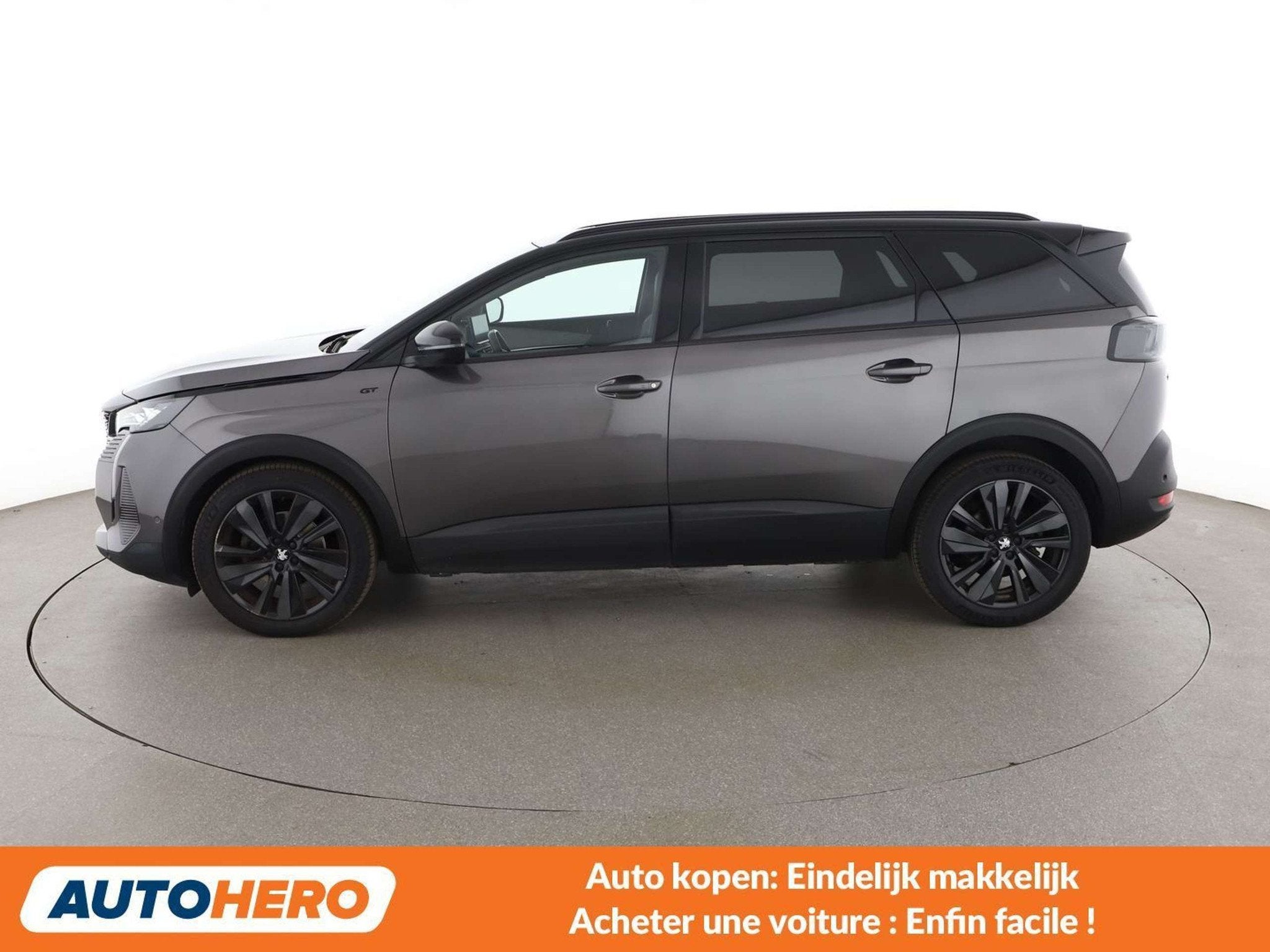 Peugeot 5008 1.2 PureTech GT (année de construction 2021), Argent ou Gris, Euro 6, 7 places, 5 portes