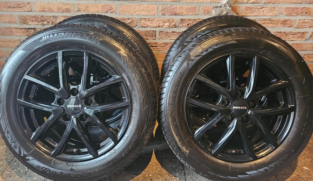 16 inch VW Audi Seat Skoda Velgenset 5x112 Hankook 7mm ZGAN!, Enlèvement, Neuf, Seat
