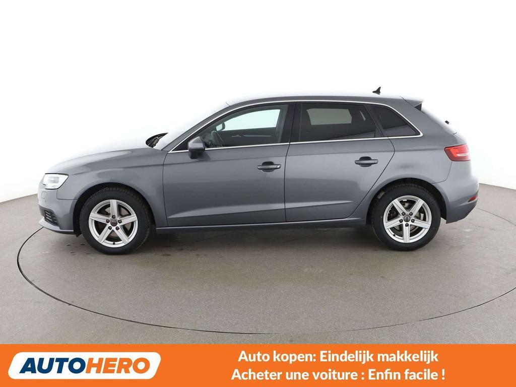 Audi A3 30 TFSI (année de construction 2018), Autos, Argent ou Gris, Achat, Euro 6, Noir