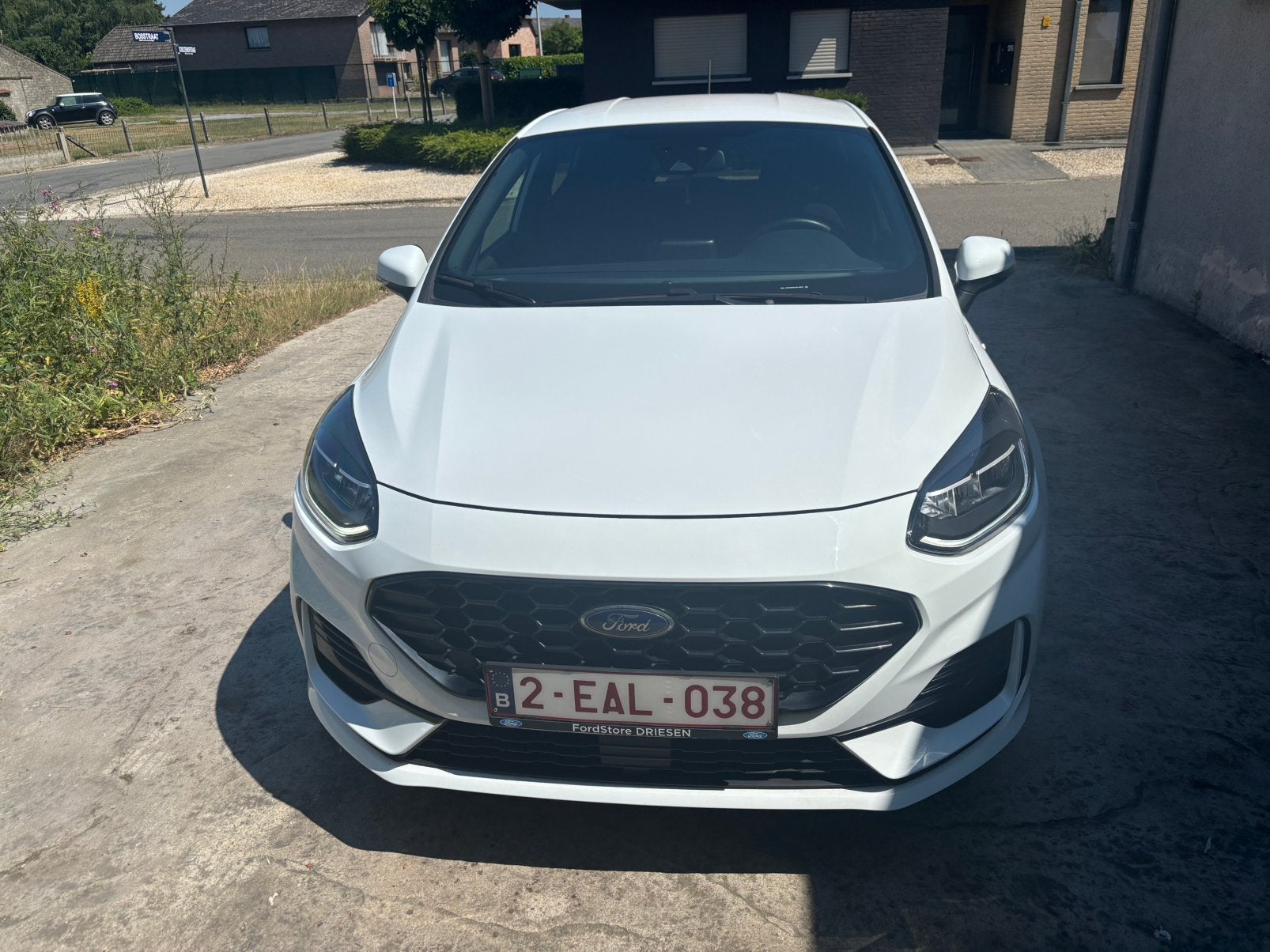 Ford Fiesta ST-Line Winterpakket 35.550KM, Voorwielaandrijving, Wit, Stuurwielverwarming, Handgeschakeld