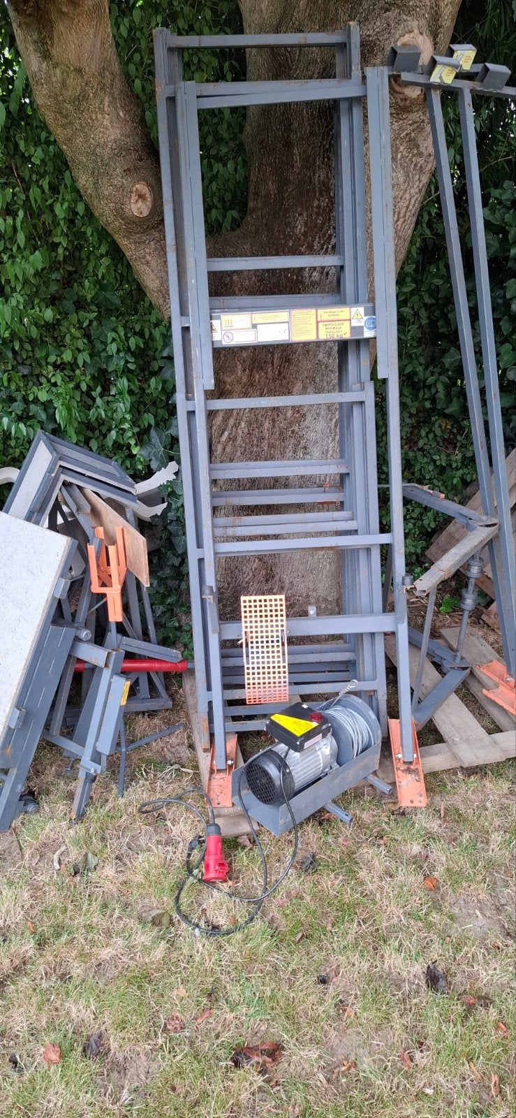 élévateur à plateau, élévateur de toit, ascenseur mobile, as, Enlèvement