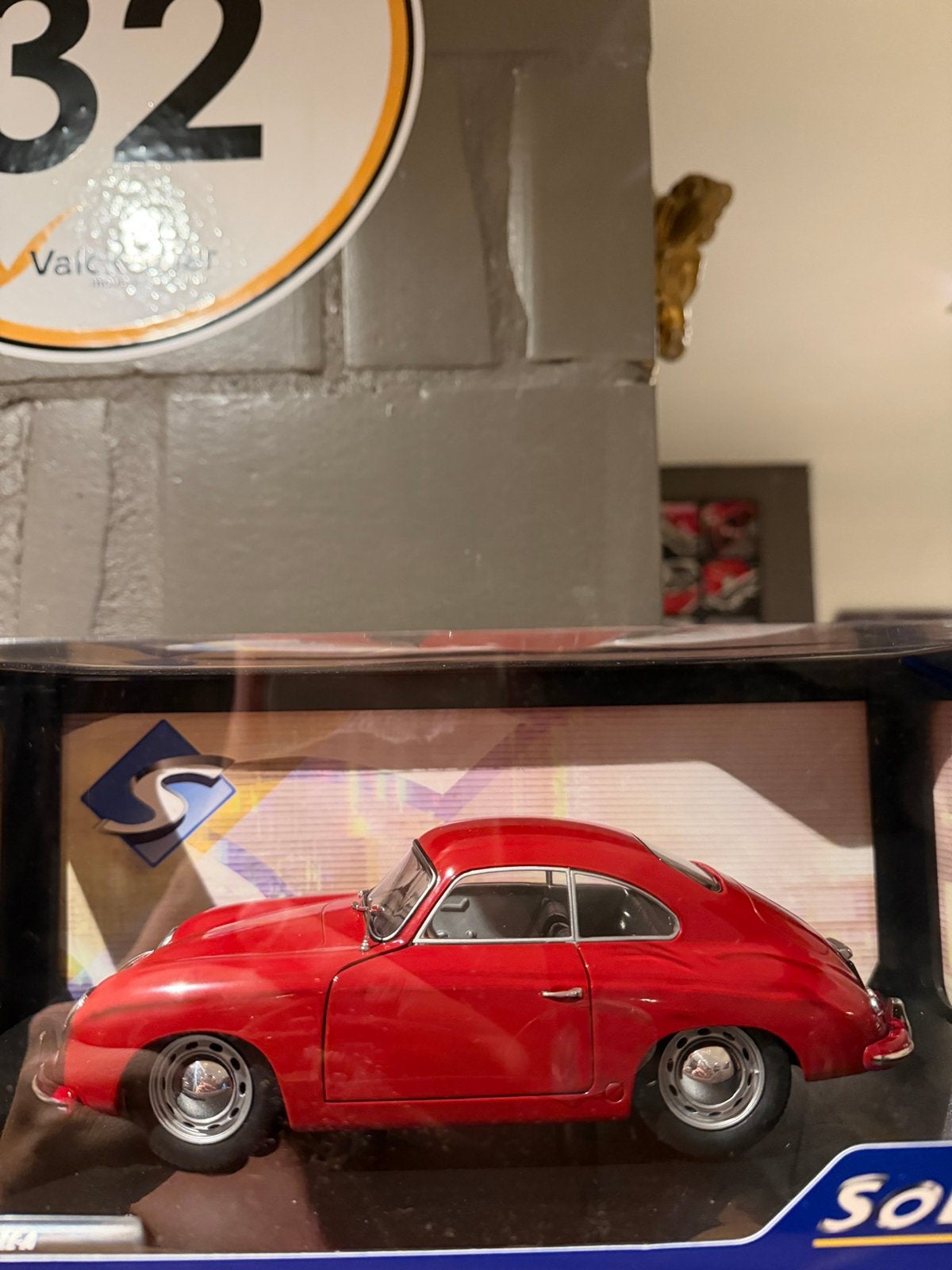 Porsche 356 pre-A, Ophalen of Verzenden, Zo goed als nieuw, Solido