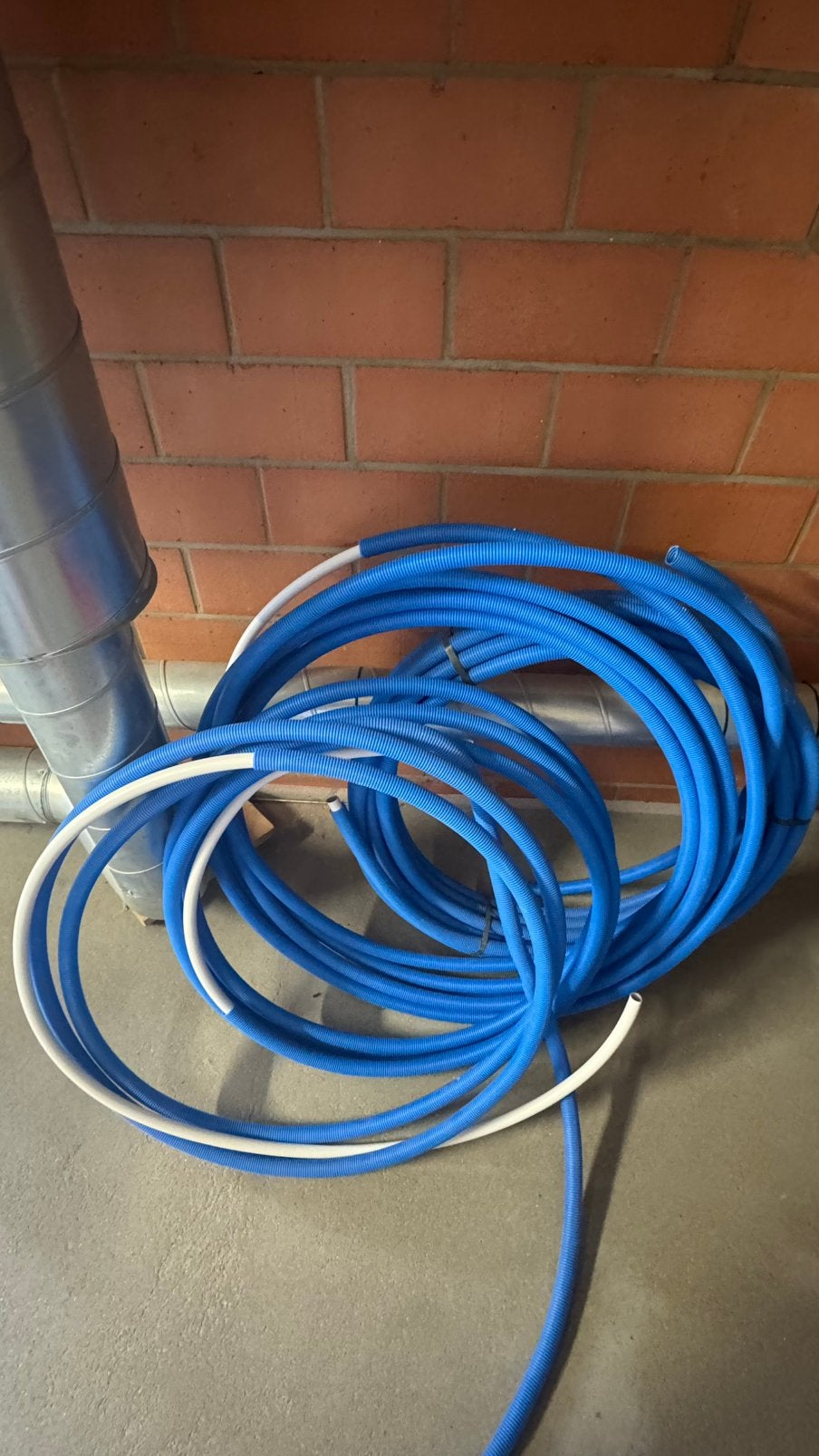 Te koop: Alpex in mantelbuis – overschot nieuw, Ophalen, Zo goed als nieuw