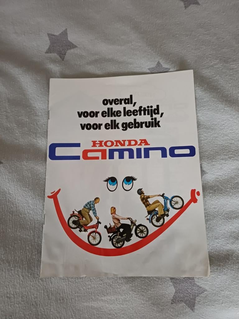 Honda camino folder, Motoren, Ophalen
