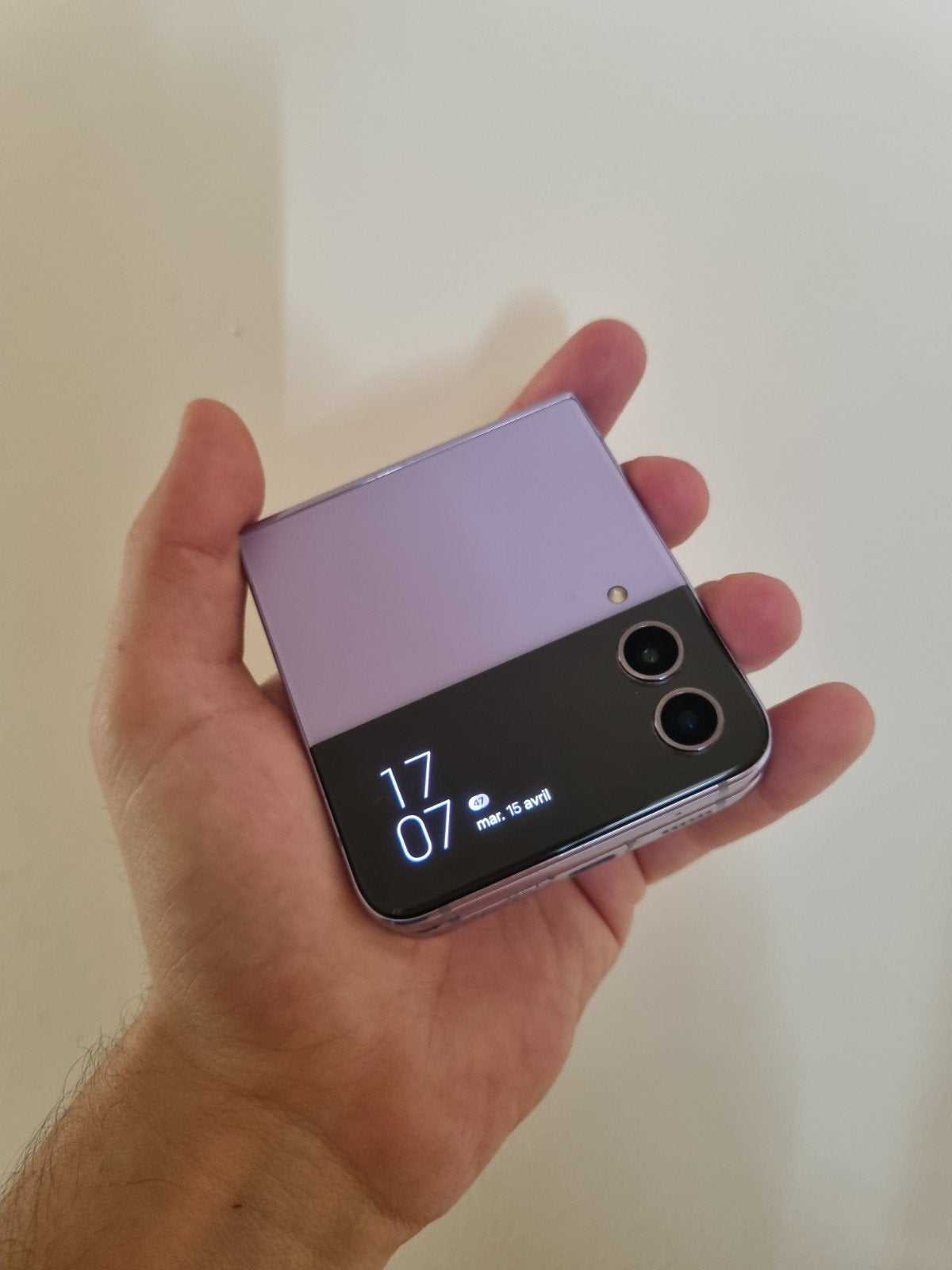 Samsung Z Flip 4 - Pour pièces., Telecommunicatie, Ophalen, Paars, Zonder simlock, Niet werkend