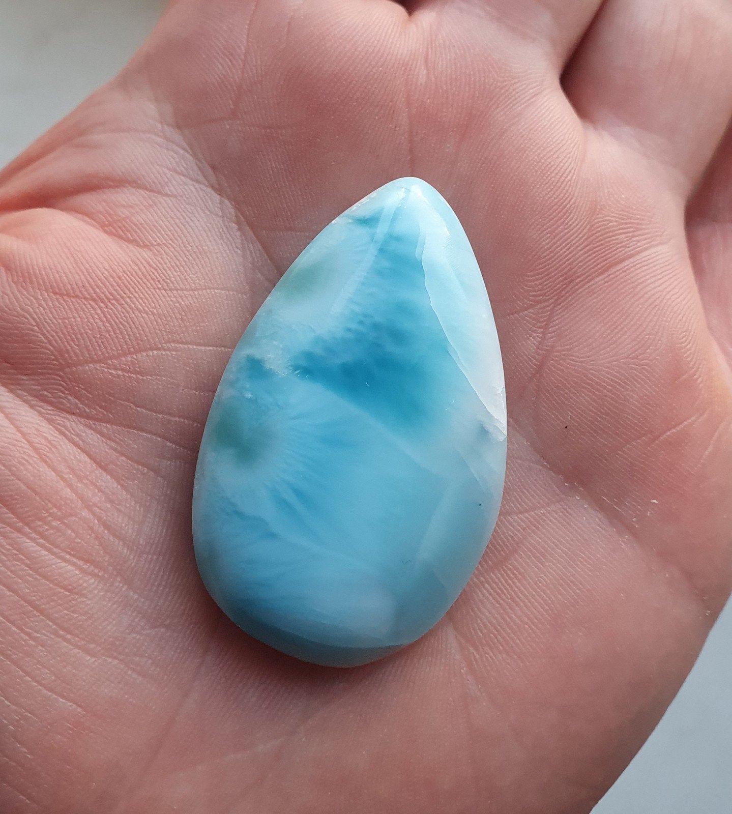 Larimar edelsteen, Ophalen of Verzenden, Nieuw