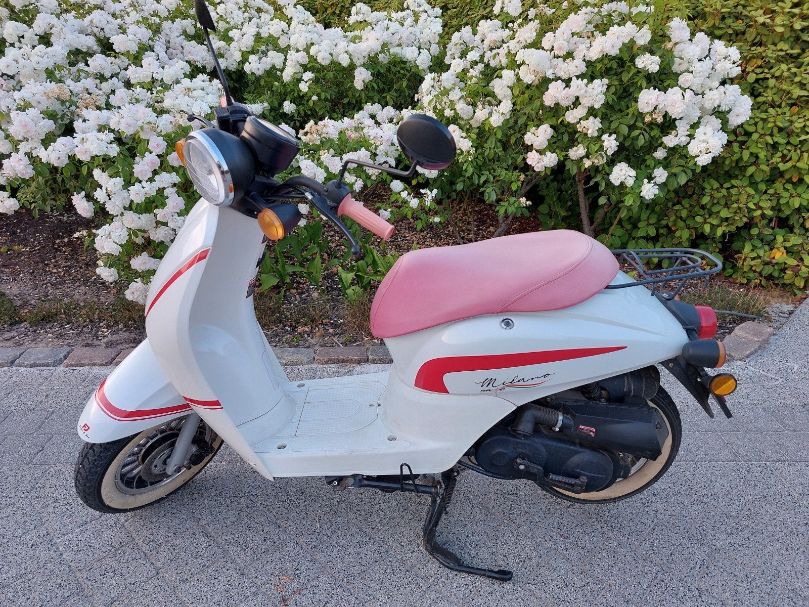 scooter milano razzo, Ophalen