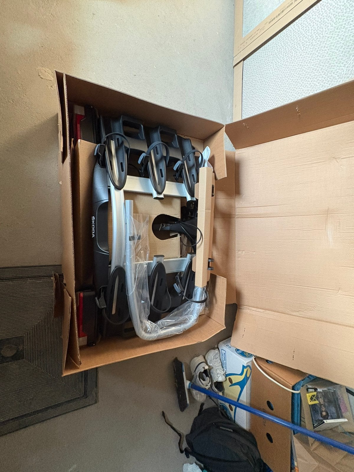 Porte vélos Skoda, Ophalen, 3 fietsen of meer, Nieuw, Brede banden