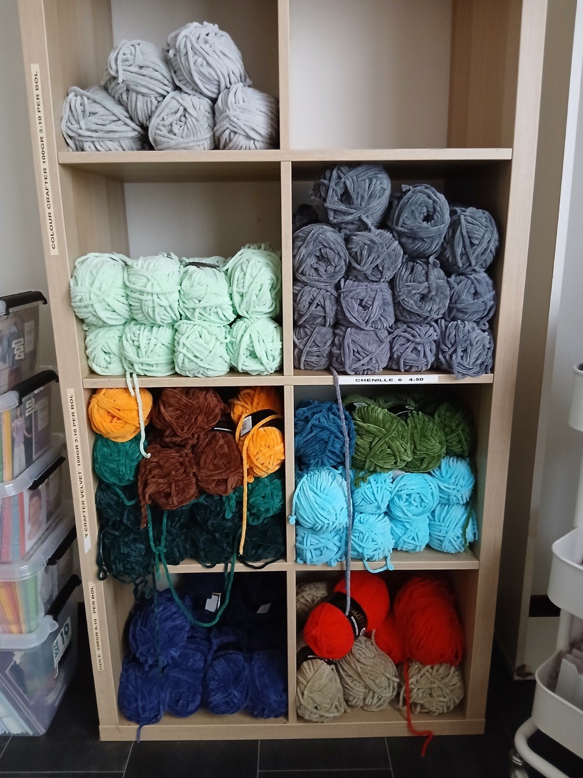 Chenille 6, Ophalen