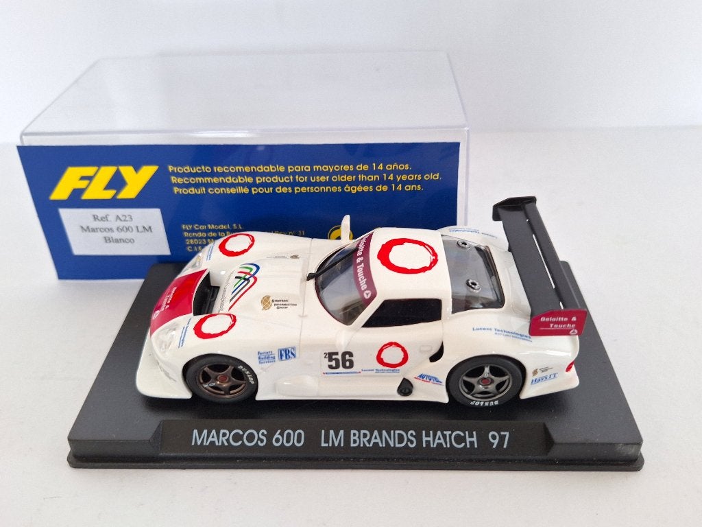 Fly Marcos 600 Lm #56 Brands Hatch 1997 A23, Overige merken, Racebaan, Nieuw, Ophalen of Verzenden