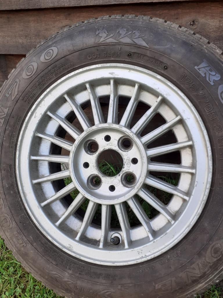 Jantes BMW 2002 ou E21 origine 13", Autos : Pièces & Accessoires, Enlèvement, 13 pouces, Jante(s)
