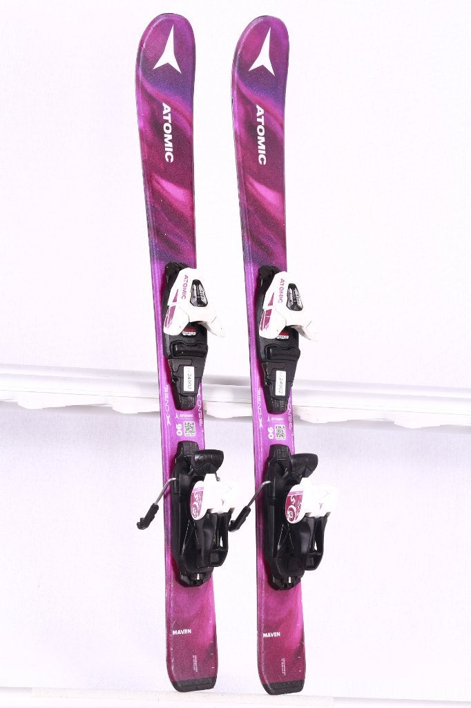70; 80 cm kinder ski's ATOMIC MAVEN GIRL 2024, grip walk, Gebruikt, Verzenden, Carve, Atomic