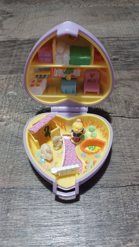 Polly Pocket Pretty  Bluebird Bunnies, Ophalen, Gebruikt
