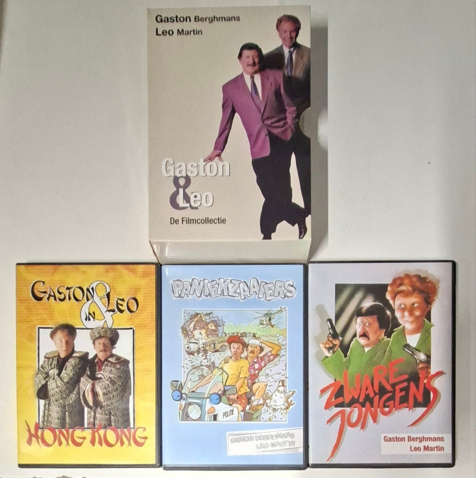 Gaston en Leo de Filmcollectie 3 Dvds, Cd's en Dvd's, Ophalen of Verzenden, Nederlands
