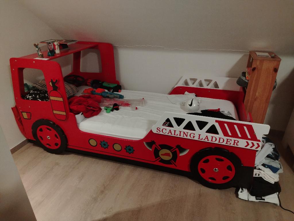 Brandweer bed, Ophalen, Zo goed als nieuw