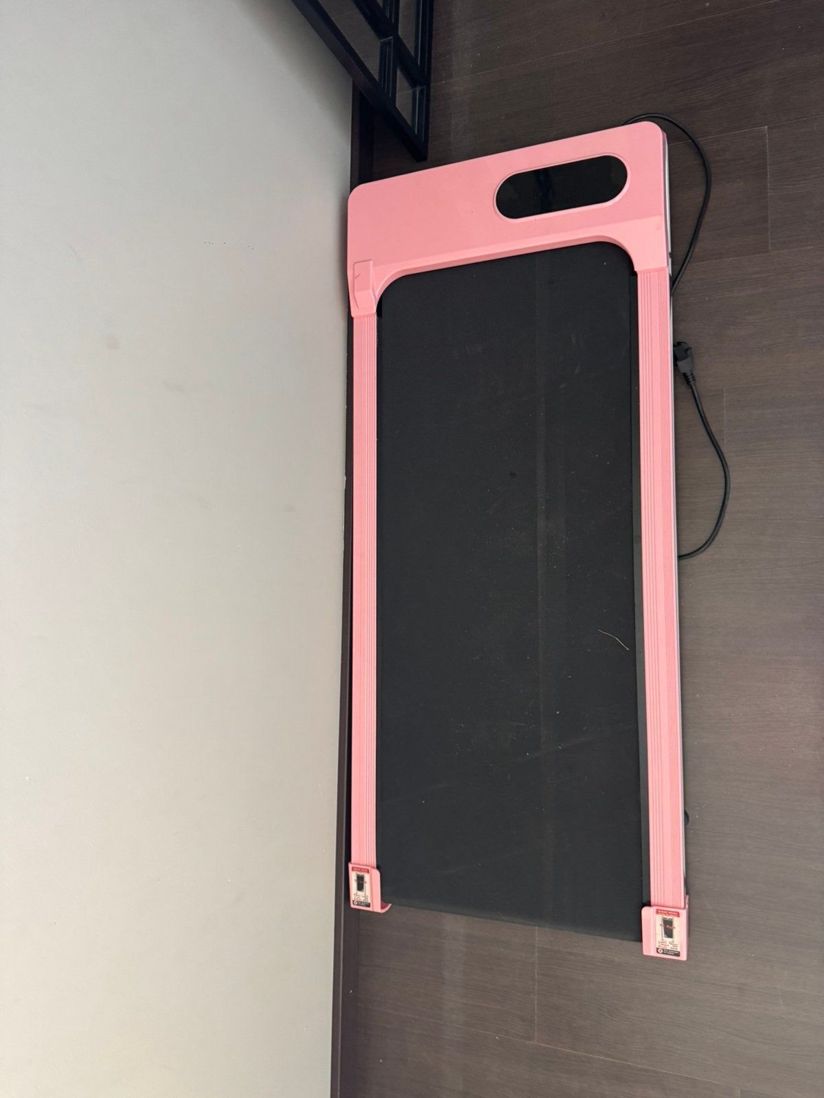 Roze loopband, Ophalen, Zo goed als nieuw
