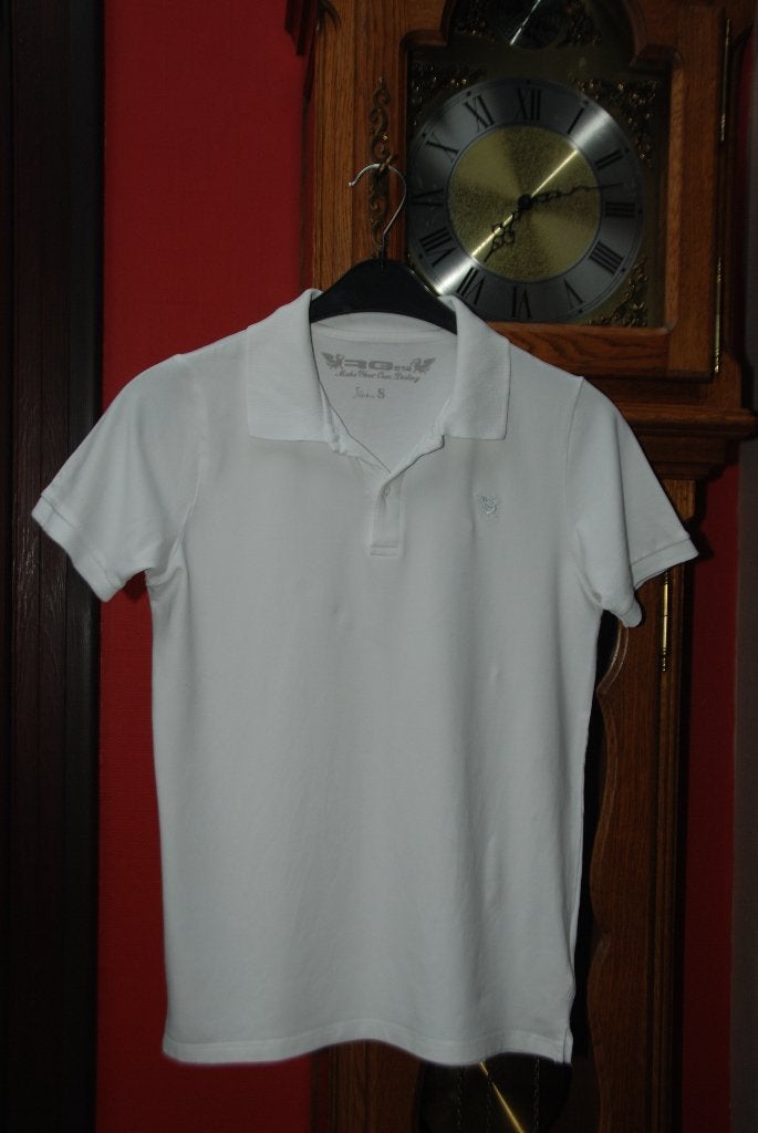 Herenpoloshirt „RG 512" wit Korte mouwen Maat S als NIEUW, Kleding | Heren, Polo's, Wit, Ophalen of Verzenden, Zo goed als nieuw