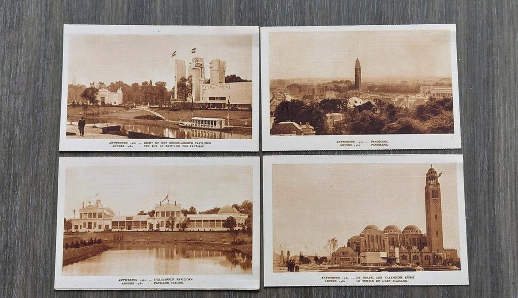 Wereldtentoonstelling Antwerpen 1930. Officiële postkaarten., Verzamelen, Ophalen of Verzenden, Antwerpen