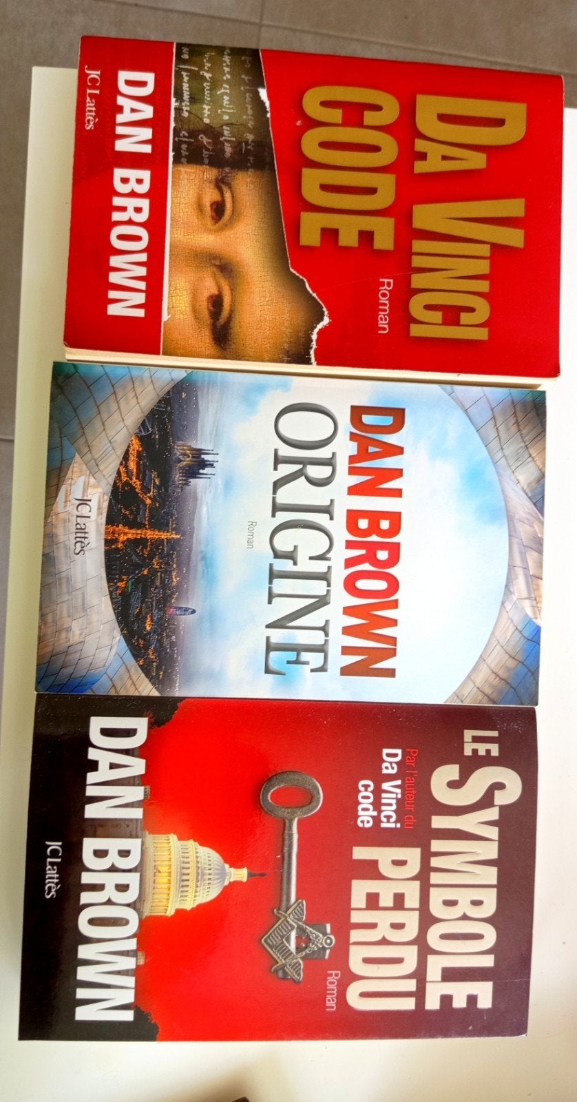 Livres Dan Brown, Boeken, Thrillers, Ophalen, België, Zo goed als nieuw, Dan Brown