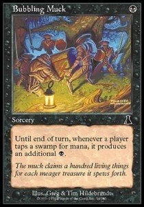 Bubbling Muck - UDS - MTG - GD, Hobby en Vrije tijd, Verzamelkaartspellen | Magic the Gathering, Ophalen of Verzenden