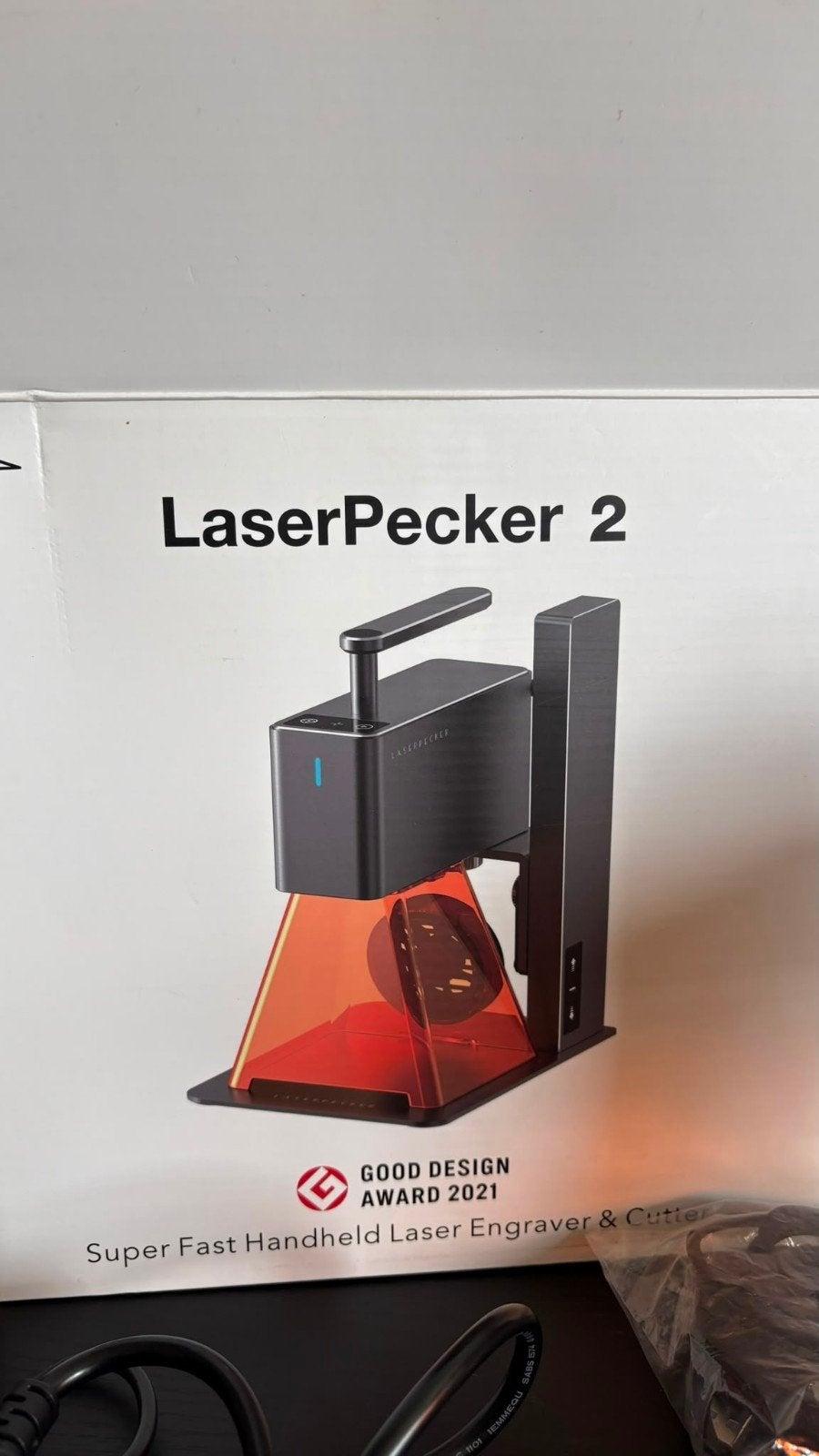 LaserPecker 2, Hobby en Vrije tijd, Borduren en Borduurmachines, Ophalen of Verzenden, Zo goed als nieuw, Machineborduren, Overige typen