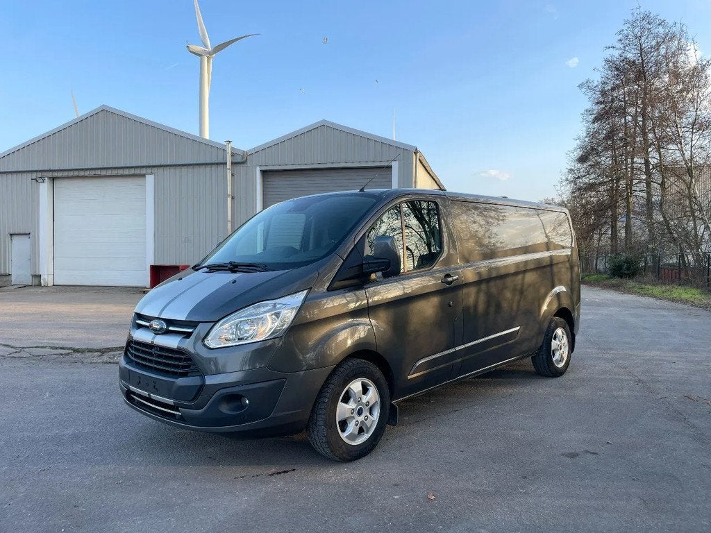 Ford Transit Custom L2H1 170PK AUTOM EU6 GARANTIE GEKEURD, Autos, Argent ou Gris, Achat, Euro 6, Entreprise