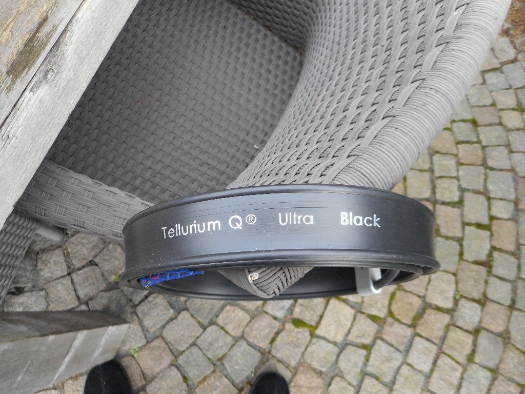 Luidsprekerkabel Telurium ultra black, Audio, Tv en Foto, Ophalen, Gebruikt, 2 tot 5 meter, Luidsprekerkabel