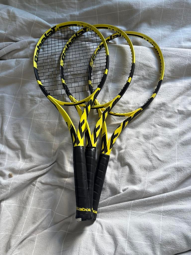 Babolat Pure Aero tennisracket, Sport en Fitness, Tennis, L2, Gebruikt, Ophalen of Verzenden, Racket