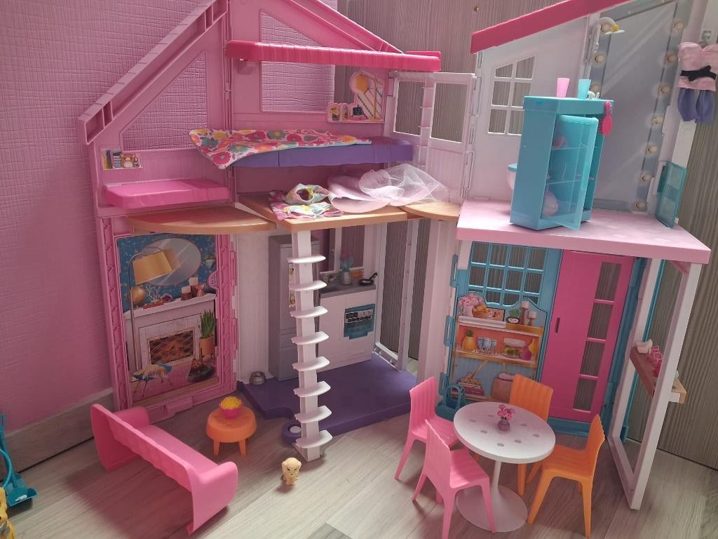 Barbie huis, Enlèvement, Comme neuf, Maison de poupées