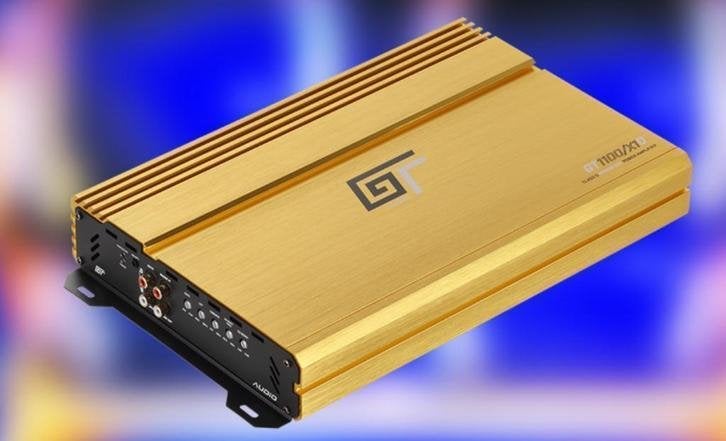 GT Audio GT-1000/x1D 1x1000w Class D Monoblock 12v Power Amp