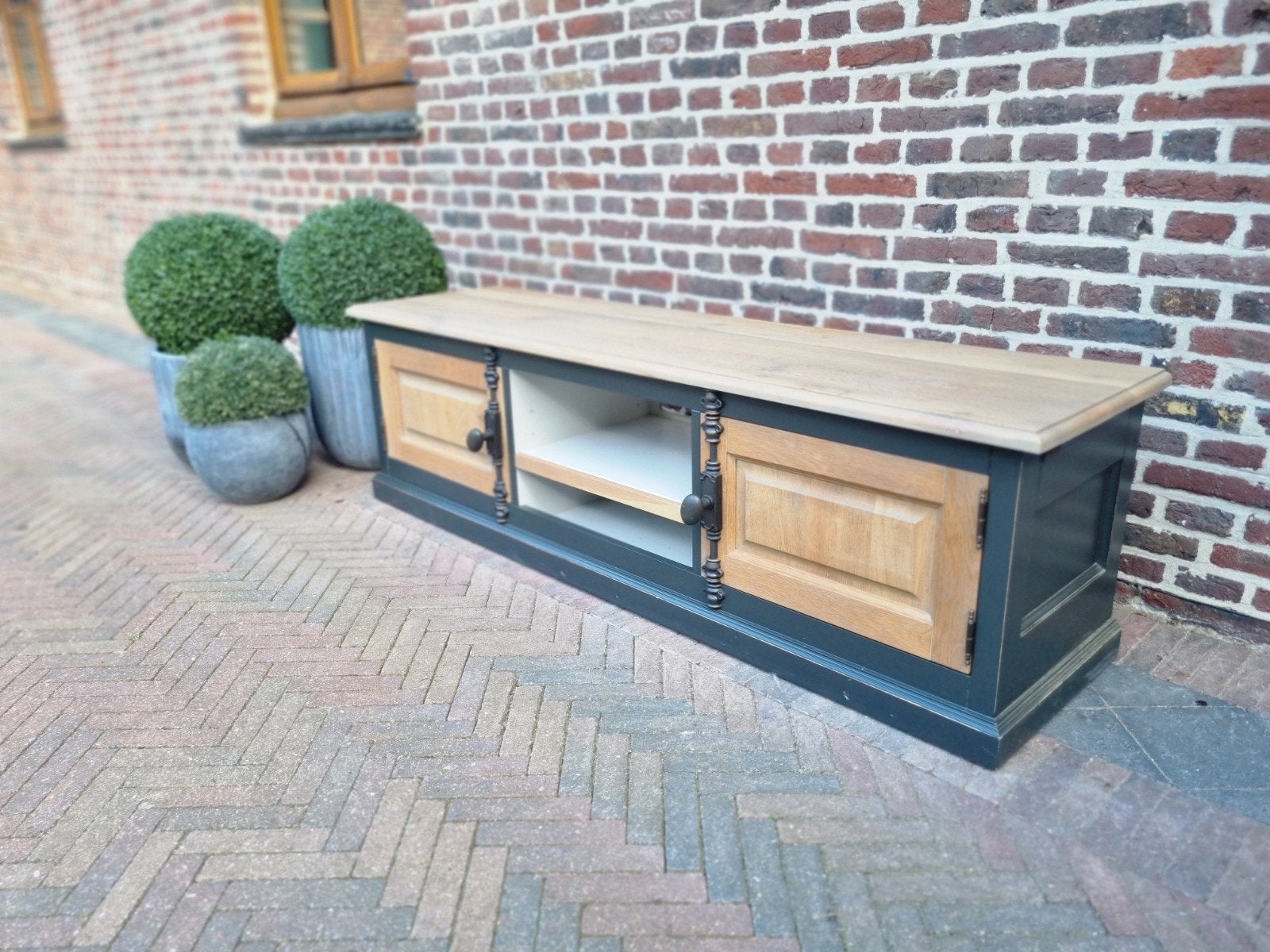 Meuble TV en chêne LIVRAISON GRATUITE, 25 à 50 cm, ., Moins de 100 cm, 150 à 200 cm
