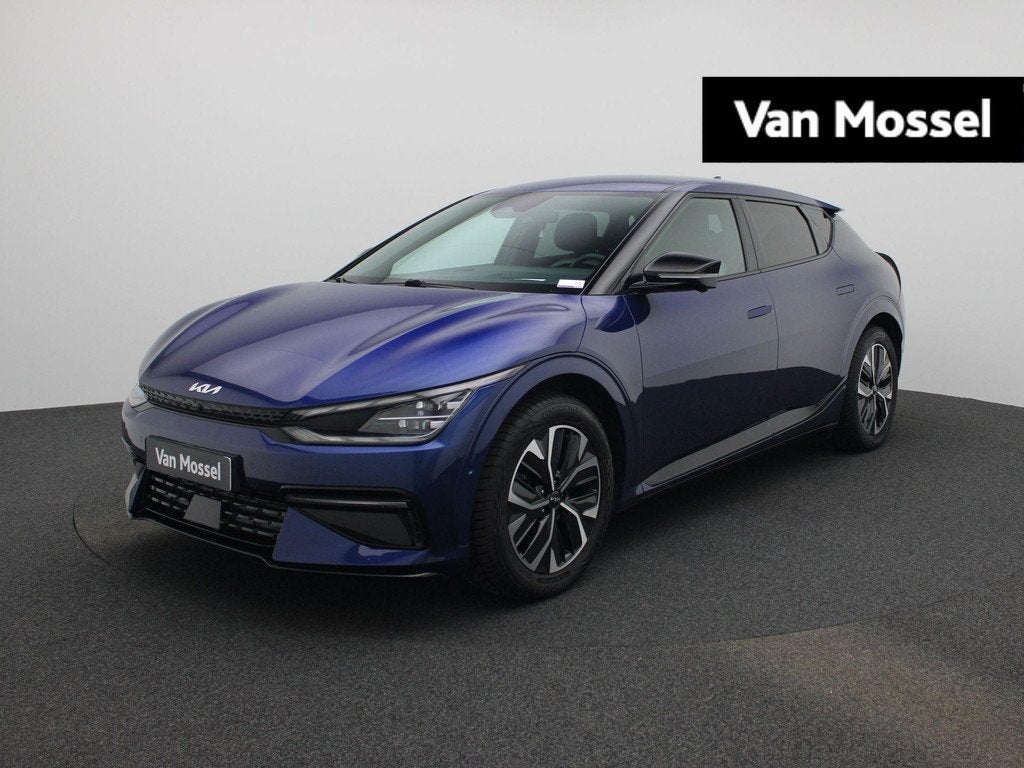 KIA Ev6 BEV 77,4 kWH GT Line, Auto's, Kia, Automaat, Gebruikt, Zwart, Blauw