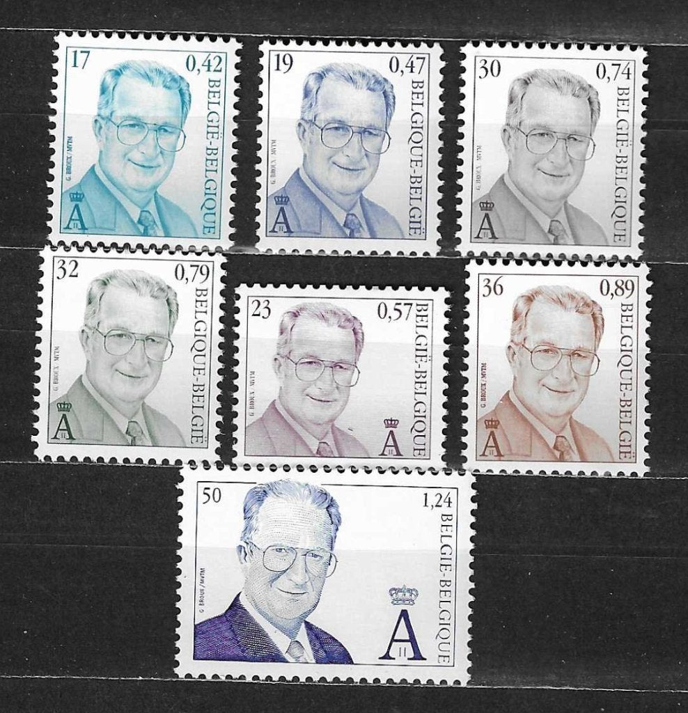 Timbres OPC belges de 2000 S.M. le Roi Albert II **, Neuf, Enlèvement ou Envoi, Non oblitéré, Chefs d'Etat