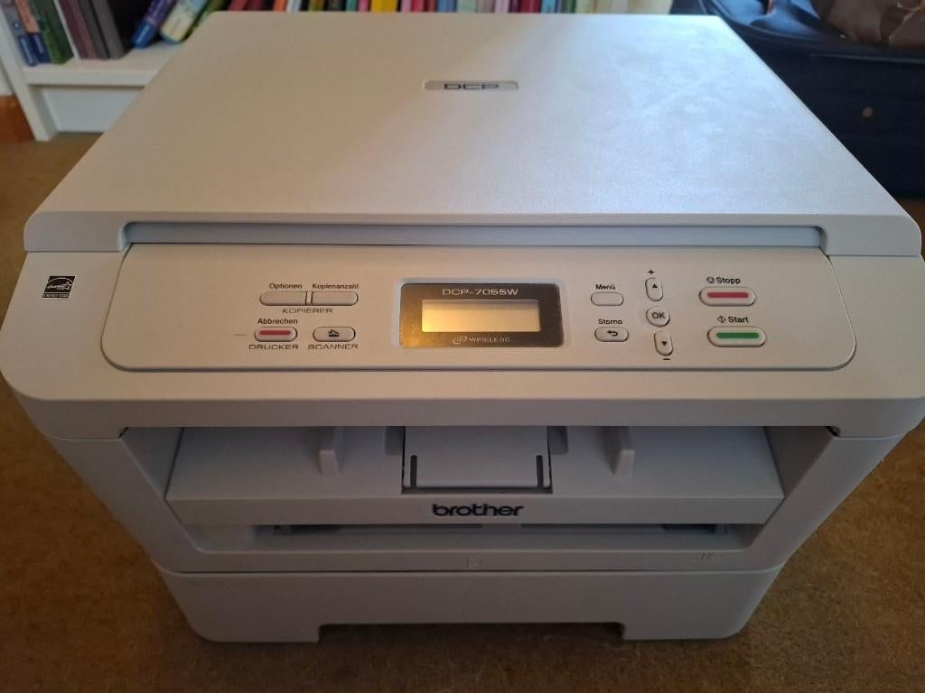 Imprimante Brother DCP-7055W Laser WiFi 3-en-1, Wi-Fi intégré, Imprimante, Enlèvement, Utilisé