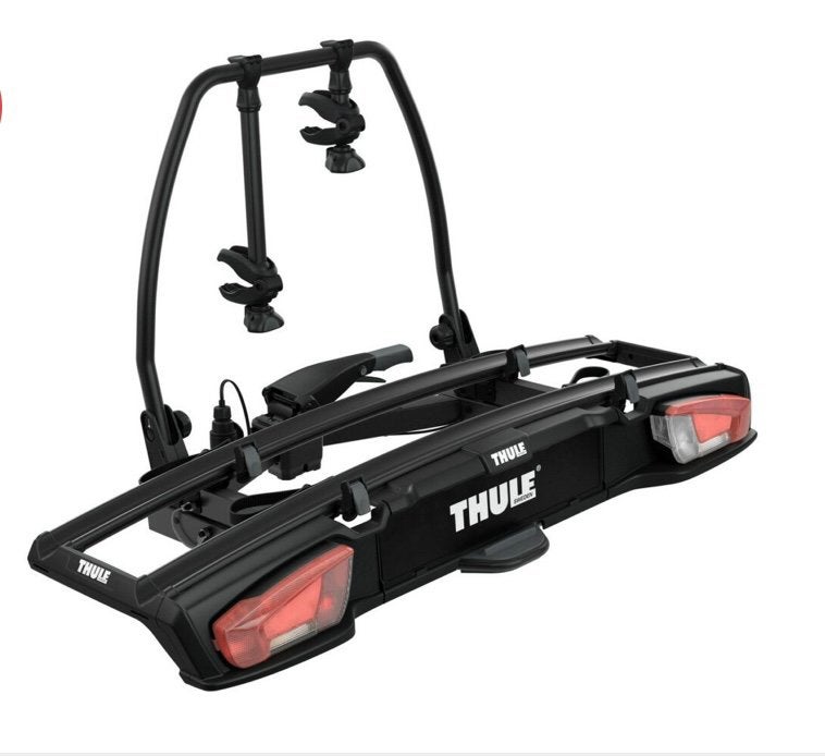 Thule Fietsendrager voor 2 e bikes 60kg draagvermogen, Ophalen, Nieuw, 2 fietsen, Trekhaakdrager
