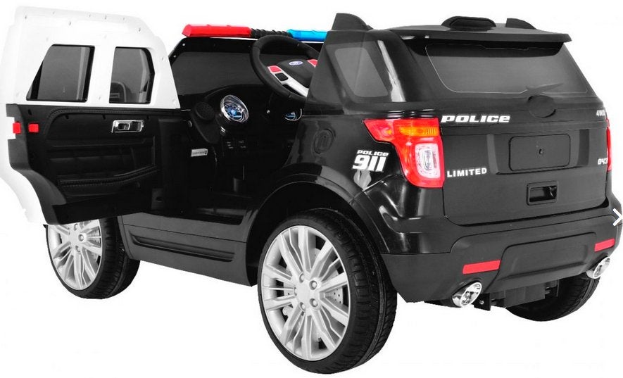 Voiture électrique enfant Jeep de police 12V 7Ah • LUXE, Enlèvement, Neuf