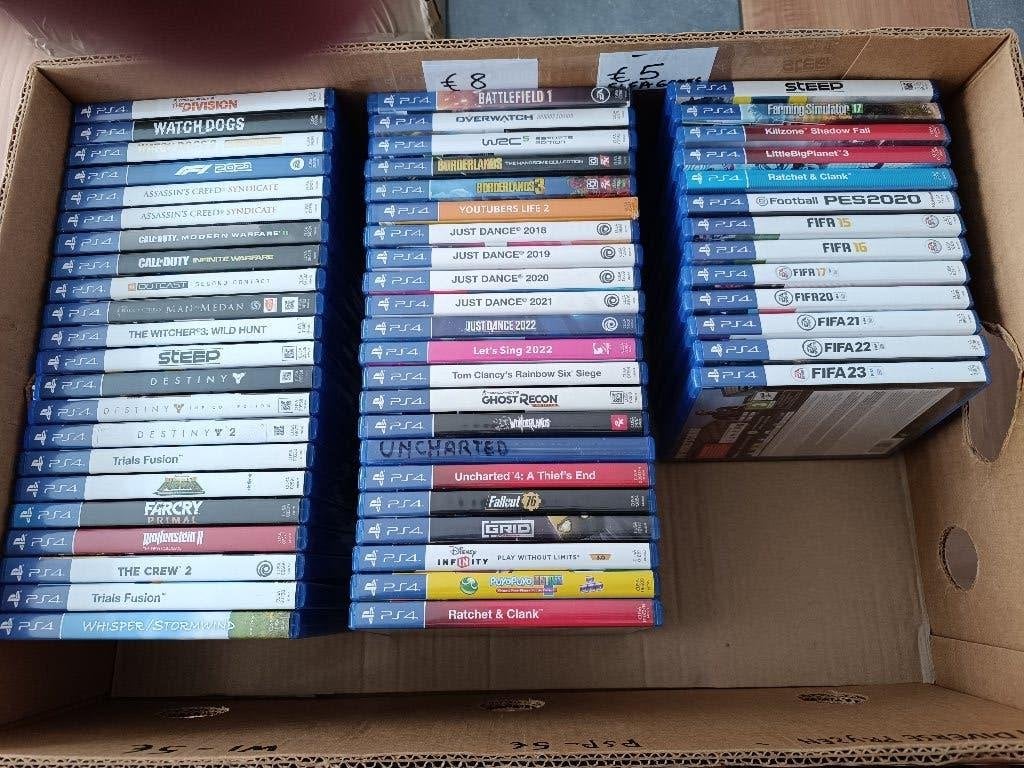 55 tal diverse PS4 spelletjes in nieuwe staat alle genres, Games en Spelcomputers, Ophalen of Verzenden, Zo goed als nieuw, Avontuur en Actie