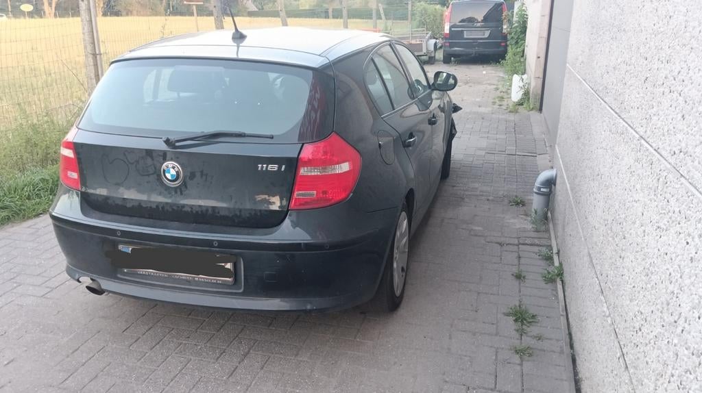 te koop BMW 1-serie  1.6 benzine 2011 met  schade, Auto's, BMW, 1 Reeks, ABS, Airbags, Boordcomputer, Centrale vergrendeling, Climate control