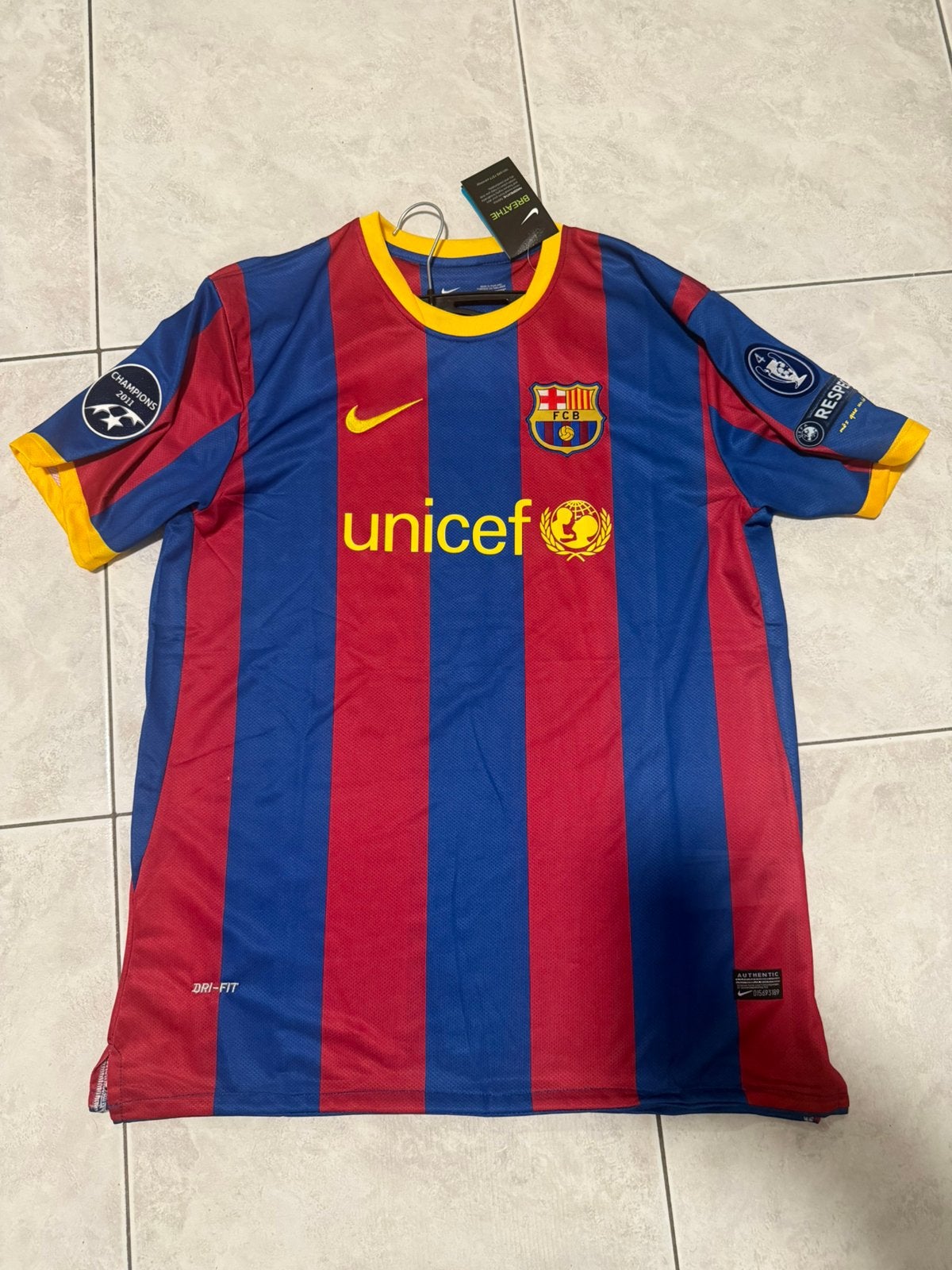 Barcelona-shirt 2010/2011 (Champions League-versie), Groter dan maat XL, Ophalen of Verzenden, Nieuw, Shirt