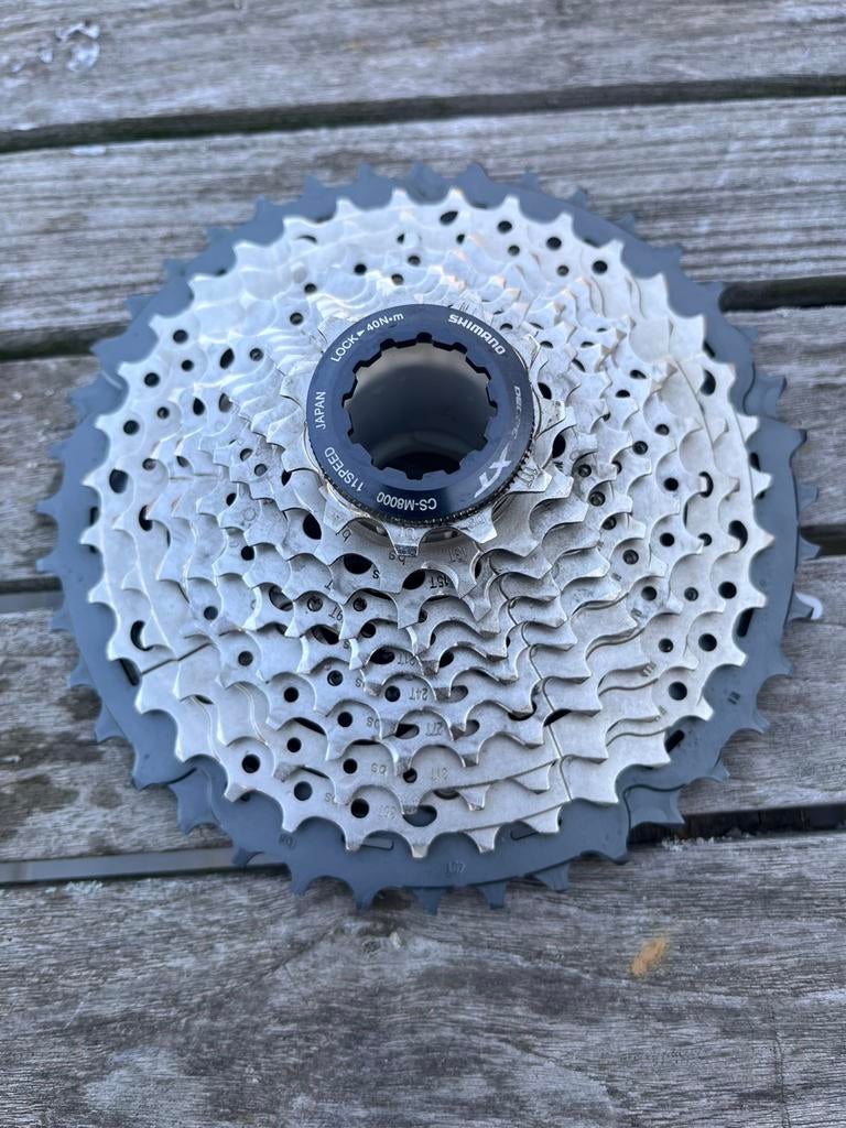 Shimano Deore XT 11 speed cassette, Ophalen, Zo goed als nieuw